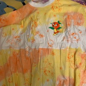 Walt Disney world orange bird flower and garden festival spirit jersey.